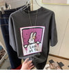 おすすめ 着心地良い ファッション感満々 プリント 半袖 Tシャツ <U-9127>