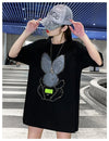 着回し力抜群 ホットダイヤモンド 新作 全2色 半袖Tシャツ カットソー ＜U-8703＞