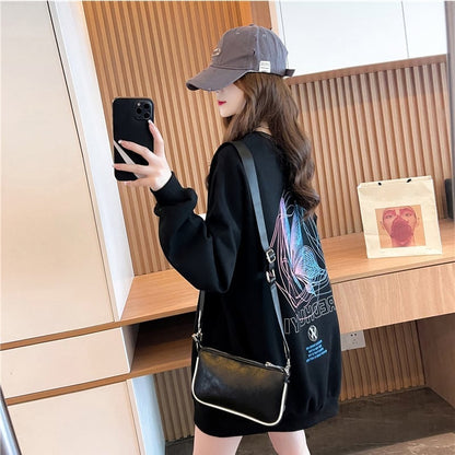 着心地抜群 プリント 女性力を高める スウェット パーカー＜U-3777＞