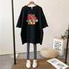 人気商品再入荷 アバンギャルド 上品 レース プリント全2色 半袖Tシャツ<U-9024>