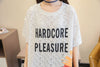 美人度アップ 透かし彫り レース ルーズ 半袖 Tシャツ ＜U-8671＞
