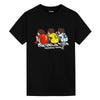 期間限定 特別デザイン カジュアル プリント 全3色 半袖 Tシャツ <U-8838>