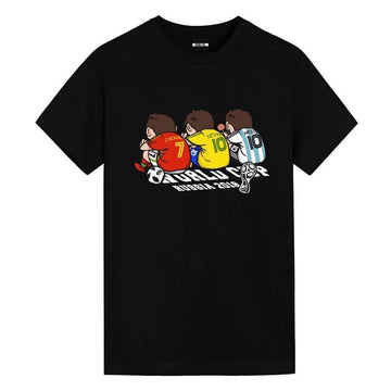 期間限定 特別デザイン カジュアル プリント 全3色 半袖 Tシャツ <U-8838>