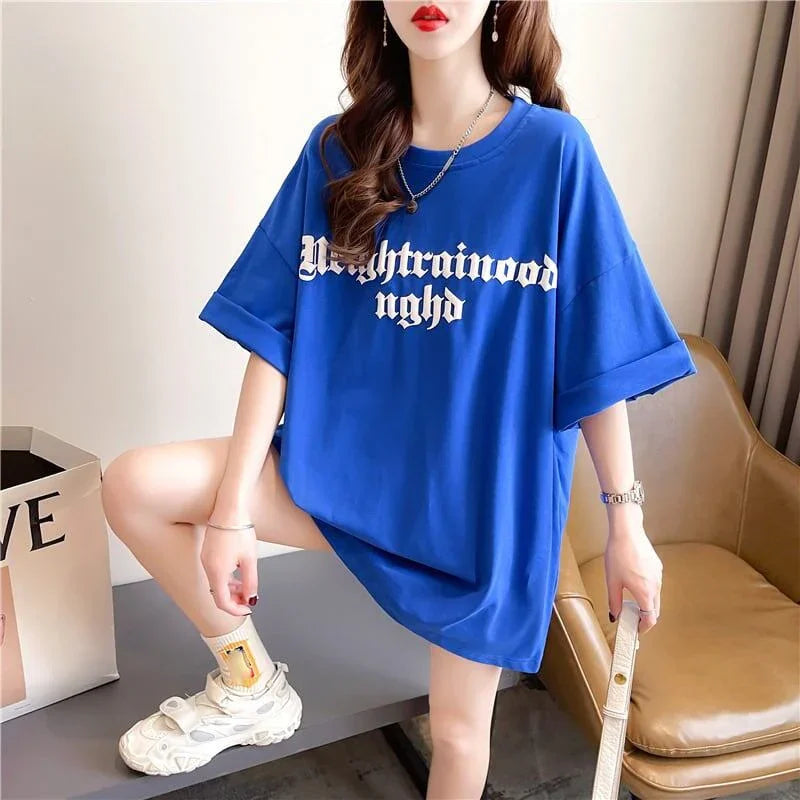 スタイリッシュ 3色選択可 一目惚れ アルファベット Tシャツ カットソー＜U-3060＞