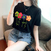 個性的なデザイン プリント 一目惚れ Tシャツ カットソー＜U-3273＞