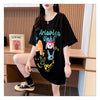 大好評 プリント キュートファッション 半袖Tシャツ＜U-8582＞