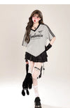 絶対欲しい アバンギャルド おしゃれ度高め プリント全2色 半袖Tシャツ<U-9244>