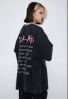見逃し厳禁 ファッション ストリート系 ヴィンテージ加工 プリントTシャツ ＜U-2893＞