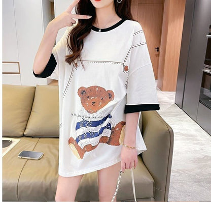 定番シンプル 好感度UP 海外トレンド カジュアル 全3色 半袖 Tシャツ ＜U-11490＞