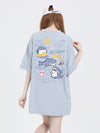 売り切れ必至 4色選択 ポップなプリントが夏に映えるプリント 半袖Tシャツ＜U-9327＞