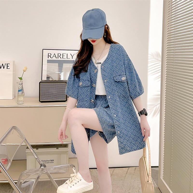 オシャレ度満点 ジャケット＋パンツ カジュアル セットアップ＜U-3136＞