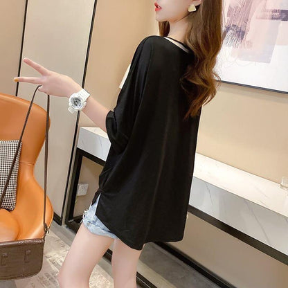 着心地抜群 3色選択可 女性力を高める Vネック Tシャツ カットソー＜U-3094＞