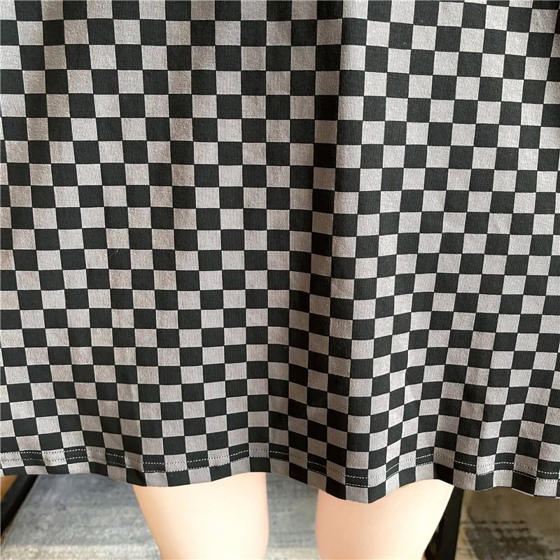 ゆったり感アップ 切り替え オシャレ度満点 プリント Tシャツ カットソー＜U-3387＞