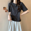 着回し力抜群 ホットダイヤモンド 定番シンプル 全2色 半袖Tシャツ カットソー ＜U-8591＞