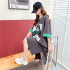 【半額！期間限定！！】今季マストバイ プリント カジュアル Tシャツ カットソー ワンピース＜U-8533＞