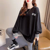 スタイリッシュ 切り替え 一目惚れ プリント Tシャツ カットソー＜U-3675＞