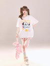 定番シンプル 絶対流行 売れ筋 早い者勝ち カジュアル 2色選択 Tシャツ<U-11462>