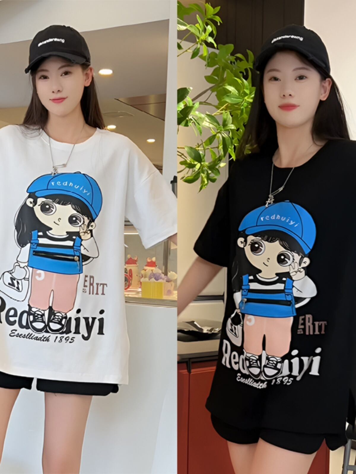 定番シンプル 好感度UP 海外トレンド カジュアル 全3色 半袖 Tシャツ ＜U-11266＞