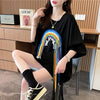 着回し力抜群 個性派 高見えデザイン 着心地良い 2色選択 半袖 Tシャツ <U-9277>