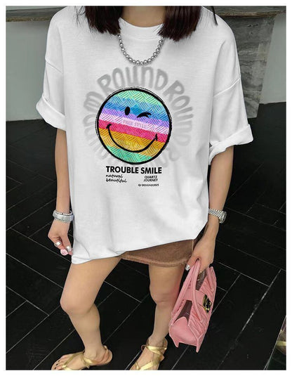 超人気商品 ラウンドネック シンプル 半袖 Tシャツ ＜U-8649＞