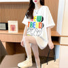 スタイリッシュ プリント 一目惚れ Tシャツ カットソー トップス＜U-3135＞