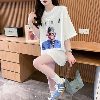 定番シンプル 好感度UP 海外トレンド カジュアル 全3色 半袖 Tシャツ ＜U-11445＞