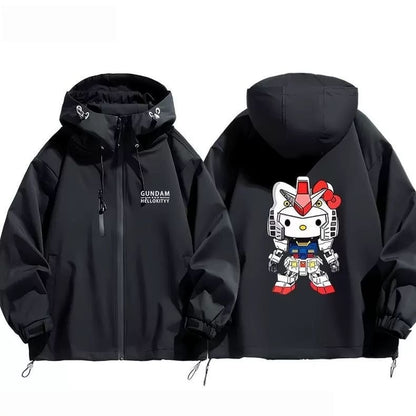 【春新作】激安販売中   撥水加工 プリントロゴ 3色展開 男女兼用 マウンテンパーカーU-12594