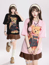 絶対流行 好感度UP 海外トレンド カジュアル 全3色 半袖 Tシャツ ＜U-11109＞