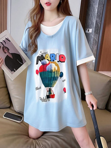 定番シンプル 売り切れ必至 美人度アップ 着回し力抜群 全5色 半袖Tシャツ<U-11376>
