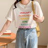ゆったり感アップ 切り替え オシャレ度満点 プリント Tシャツ カットソー＜U-3404＞