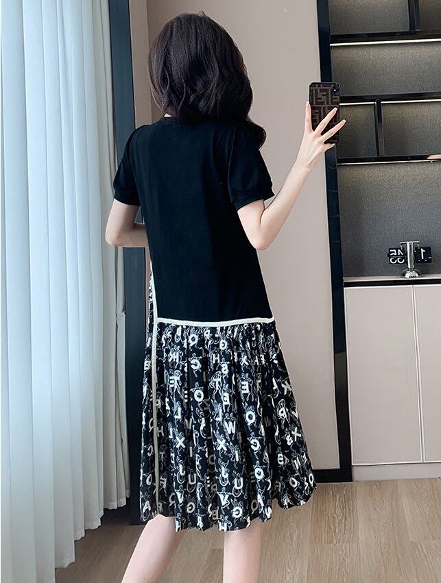 美人度アップ 切り替え アバンギャルド ワンピースU-8382>