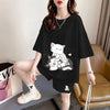 大人可愛い 半袖Ｔシャツⅹパンツセット全4色 上質 男女兼用 <U-6551>