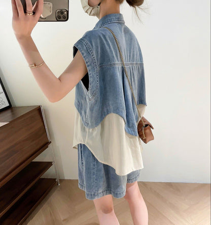 今季マストバイ 上品 ファッション 半袖Ｔシャツⅹパンツセット <U-6575>