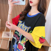【半額！期間限定！！】カジュアル ルーズ キュート Tシャツ<U-6611>