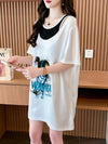 キュート 美人度アップ おすすめ 好感度UP カジュアル 全4色 半袖 Tシャツ ＜U-11157＞