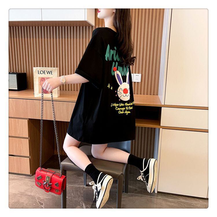 大好評 プリント キュートファッション 半袖Tシャツ＜U-8582＞