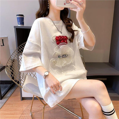 デザインセンス重工業立体パターンベアーズニューアイロンダイヤメッシュ半袖Tシャツ<U-2916>
