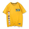 超人気商品 プリントロゴ ユニセックス ゆったり半袖 全6色Tシャツ<U-4897>