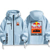 人気商品 冬服 デザイン性抜群撥水加工 防寒 暖かい マウンテンパーカー3色選択 ジャケット <U-9876>