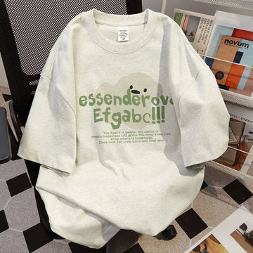 今季マストバイ プリント 定番シンプル 全5色 Tシャツ カットソー＜U-8552＞