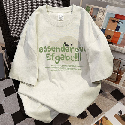 今季マストバイ プリント 定番シンプル 全5色 Tシャツ カットソー＜U-8552＞