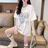 話題沸騰中 レイヤード風 美人度アップ ルーズ Tシャツ ＜U-8707＞