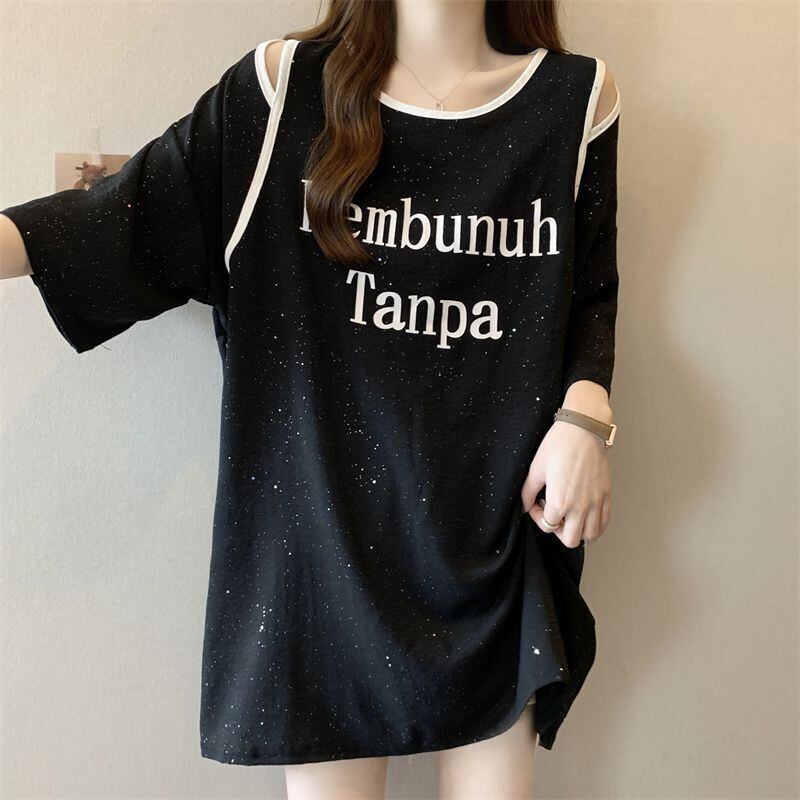 絶対欲しい 特別デザイン 個性派 プリント 2色選択 半袖Tシャツ＜U-8554＞