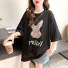 好感度満載 切り替え 着心地抜群 プリント Tシャツ カットソー＜U-3497＞