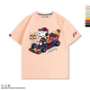好感度UP カジュアル 大人可愛い ファッション 全9色 半袖TシャツU-13457