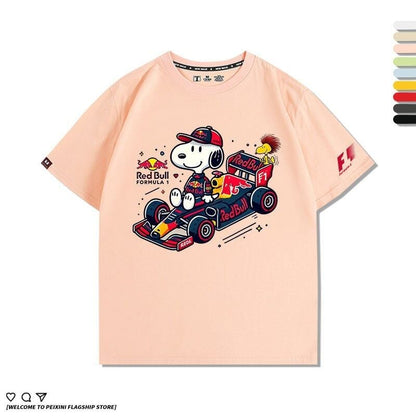 好感度UP カジュアル 大人可愛い ファッション 全9色 半袖TシャツU-13457