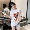 売り切れ必至 アクティブも綺麗も叶う 上品 プリント 全3色 半袖 Tシャツ <U-8990>