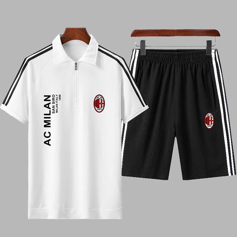 男女兼用 上質 Tシャツ & ショーツ セットアップ U-13225
