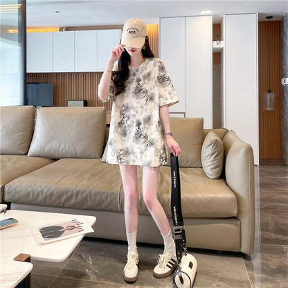 新商品 高級感溢れる オシャレ度満点 2色選択可 Tシャツ カットソー＜U-8277＞