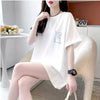 新商品 レース スウィートプリント 全2色 半袖Tシャツ ＜U-8715＞